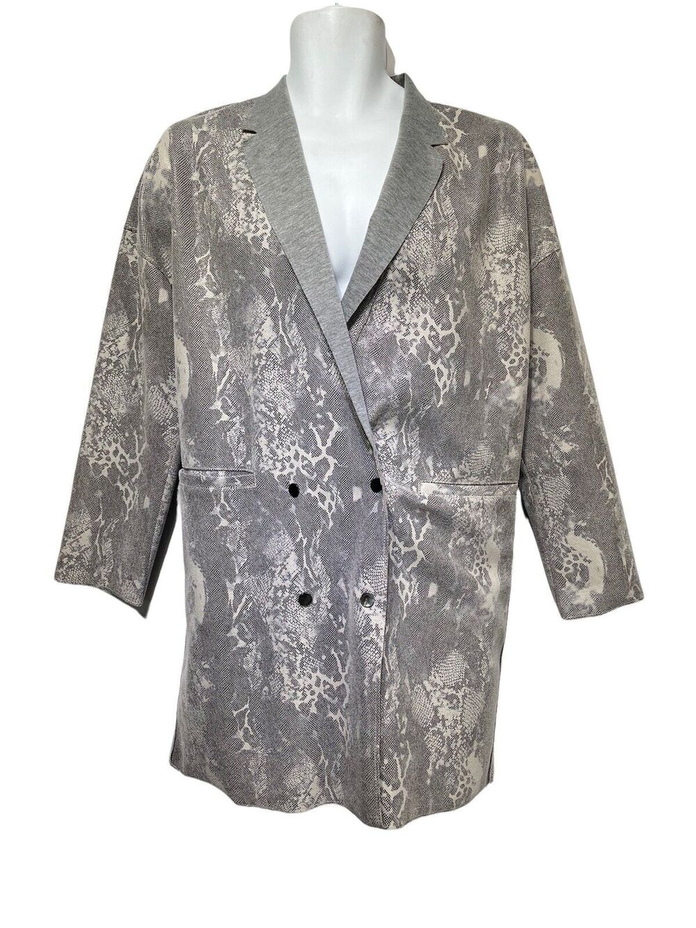 coster copenhagen Snake Print Jacket Blazer size 36